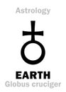 Astrology: Sign of EARTH (Globus cruciger)